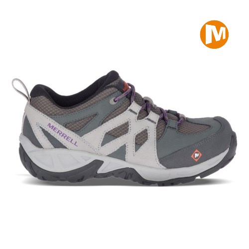 Merrell Siren Alloy Toe Sicherheitsschuhe Damen Grau [DE-FUQVJ]